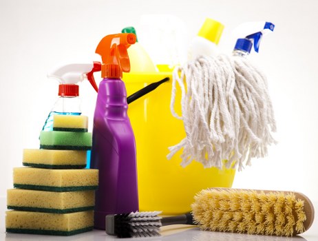 A professional assessing pet urine stains on upholstery in Barking